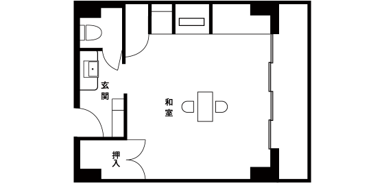 和室 間取り図